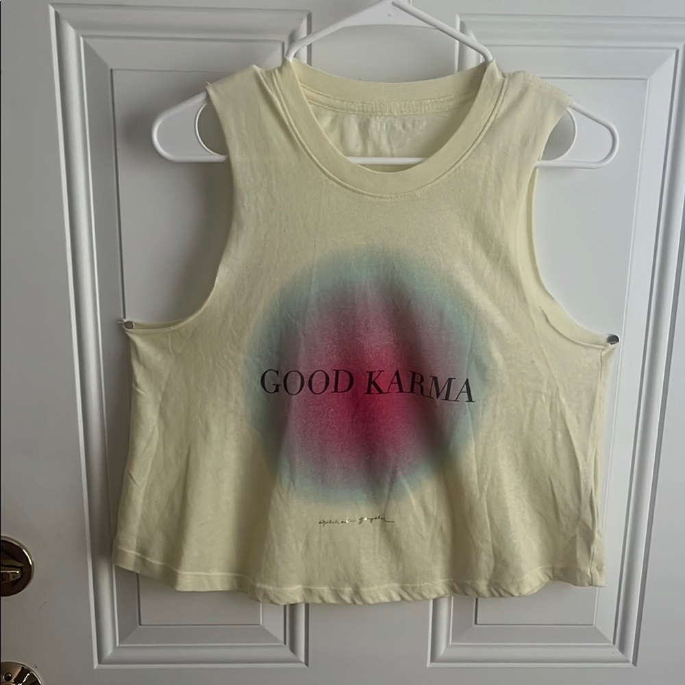 Spiritual Gangster Good Karma Cropped Racerback